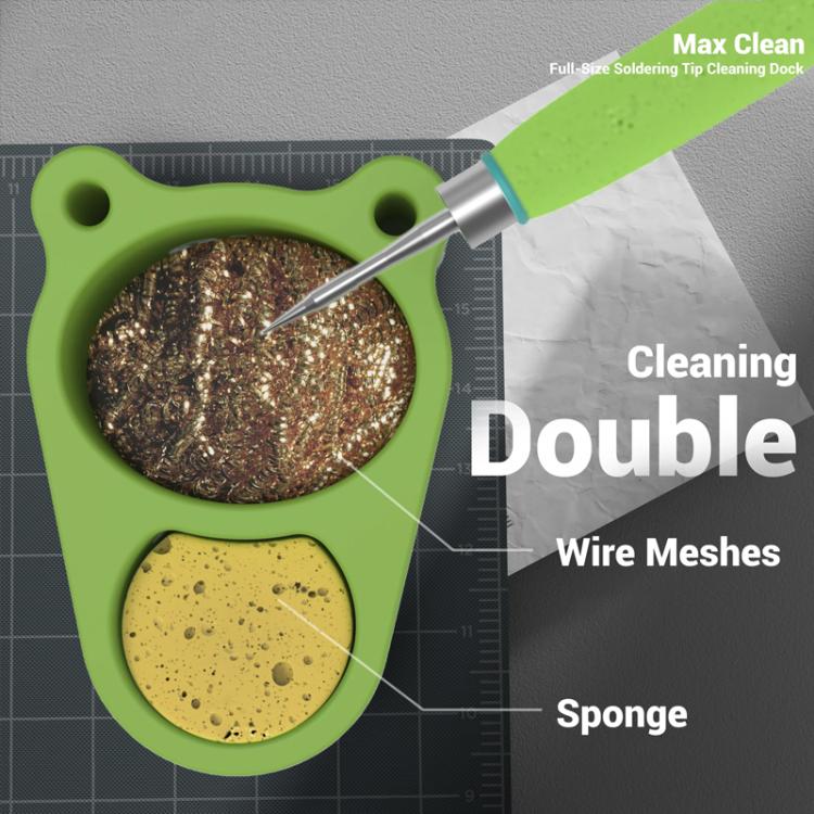 2UUL FD30 Max Clean Full-Size Soldering Tip Cleaning Dock — view 4
