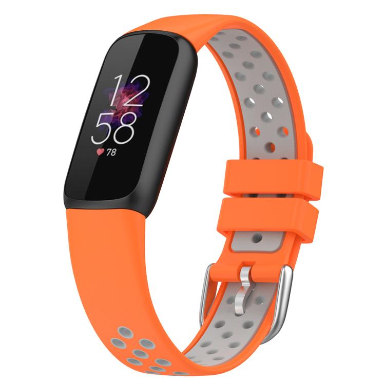 xDfind Breathable Holes Two-color Silicone Watch Band