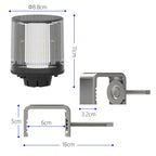 C3 Solar Traffic Light Roadblock Warning Light