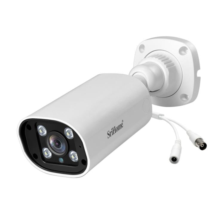 SriHome NVS008-AHD006 2MP HD 4-CH XVR NVR Camera Network Video Recorder Kit