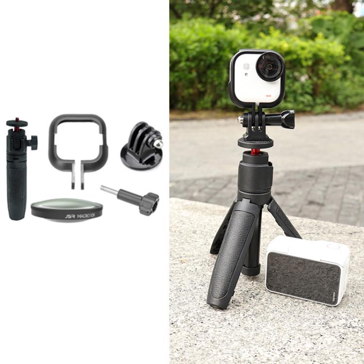 For Insta360 GO Ultra JSR LH Series 10X Macro Lens — With Frame + Hat Clip