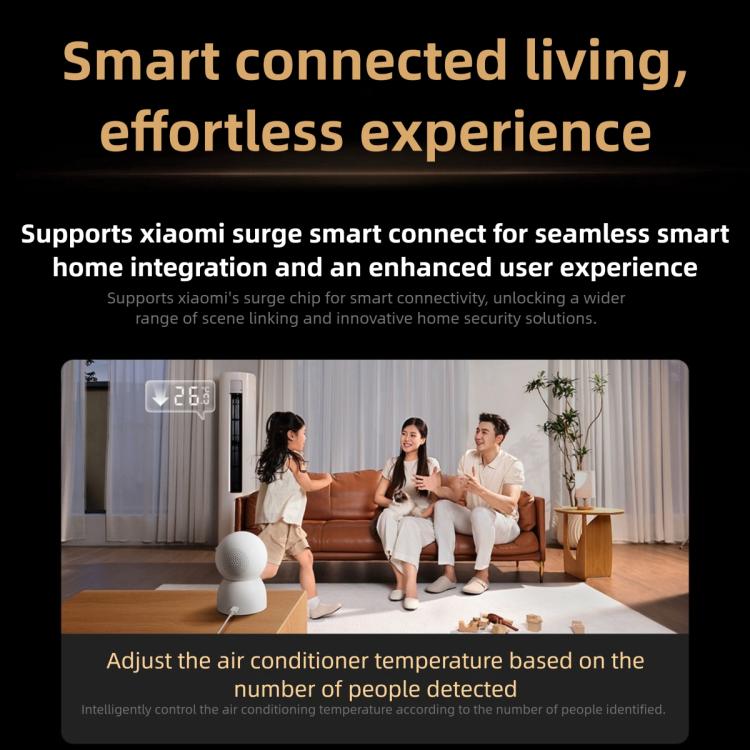 Original Xiaomi Smart Camera 4C 3.5K AI Detection 6MP Full Color Night Vision WiFi 6 Home Security Camera