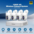 SriHome NVS009-IPC037 5MP 4-CH NVR WiFi IP Camera Kit