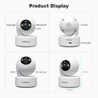 SriHome SH064 8MP HD Two-way Video Mini Camera Supports Night Vision