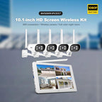 SriHome NVS009-IPC037 2MP 4-CH NVR WiFi IP Camera Kit