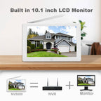 SriHome NVS009-IPC037 2MP 4-CH NVR WiFi IP Camera Kit