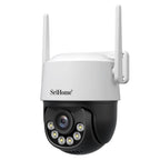 Srihome SH072 8MP 2.4 / 5G WiFi Outdoor AI Auto-Tracking Wireless WiFi Security Camera