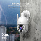 SriHome NVS009-IPC059 5MP 4-CH NVR WiFi IP Camera Kit