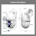 SriHome NVS009-IPC059 5MP 4-CH NVR WiFi IP Camera Kit