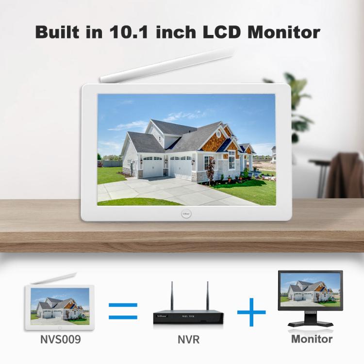 SriHome NVS009-IPC059 5MP 4-CH NVR WiFi IP Camera Kit