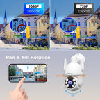 SriHome NVS009-IPC059 5MP 4-CH NVR WiFi IP Camera Kit