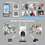 Srihome SH051 4MP 5X Optical Zoom PTZ HD Camera