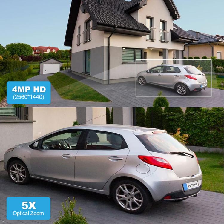 Srihome SH051 4MP 5X Optical Zoom PTZ HD Camera