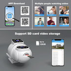 Srihome SH063 4MP Dual Lens Panoramic Surveillance HD Camera