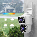 Srihome SH063 4MP Dual Lens Panoramic Surveillance HD Camera