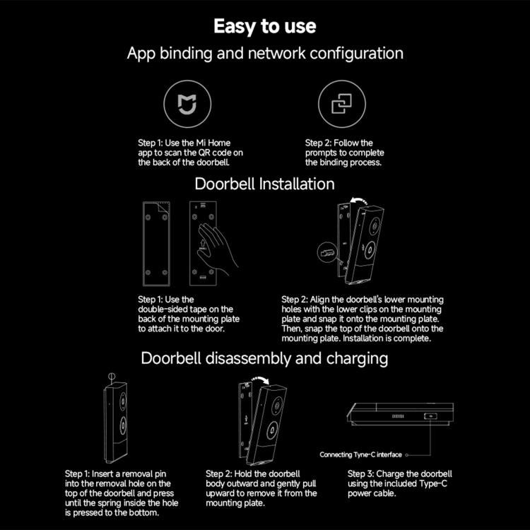 Original Xiaomi Smart Doorbell 4 — view 16