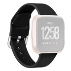 For Fitbit Versa 2 / Versa / Versa Lite xDfind Reverse Buckle Solid Color Silicone Watch Band