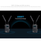 FEELWORLD WT1S 4K Wireless Video Transmission System SDI + Dual HDMI-compatible Full Duplex Intercom Live Streaming — view 6