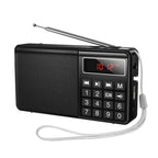 hoco HI50 Multi-function Portable AM and FM Bluetooth Radio Support USB Disk / TF Card