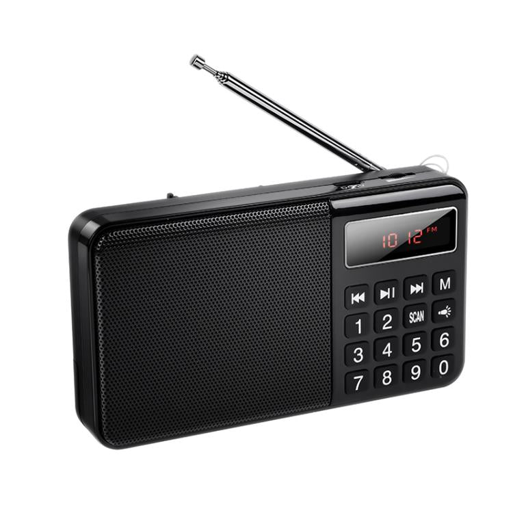 hoco HI50 Multi-function Portable AM and FM Bluetooth Radio Support USB Disk / TF Card