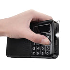 hoco HI50 Multi-function Portable AM and FM Bluetooth Radio Support USB Disk / TF Card