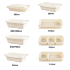 Disposable Food Delivery Lunch Box Containers with Lid — view 12