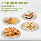 Biodegradable Disposable Round Plate