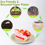 Biodegradable Disposable Round Plate