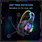 ONIKUMA X89 RGB Wired Earphone with Microphone — view 5