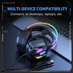 ONIKUMA X89 RGB Wired Earphone with Microphone — view 6