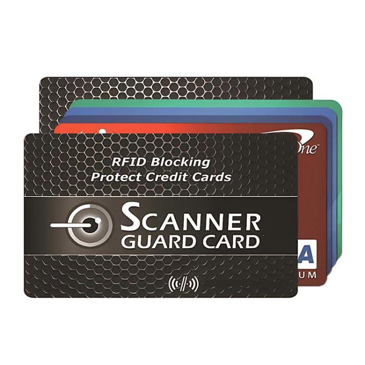 0.84mm RFID Blocking Card Credit Cards Identity Scanner Guard