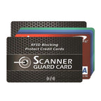 0.84mm RFID Blocking Card Credit Cards Identity Scanner Guard