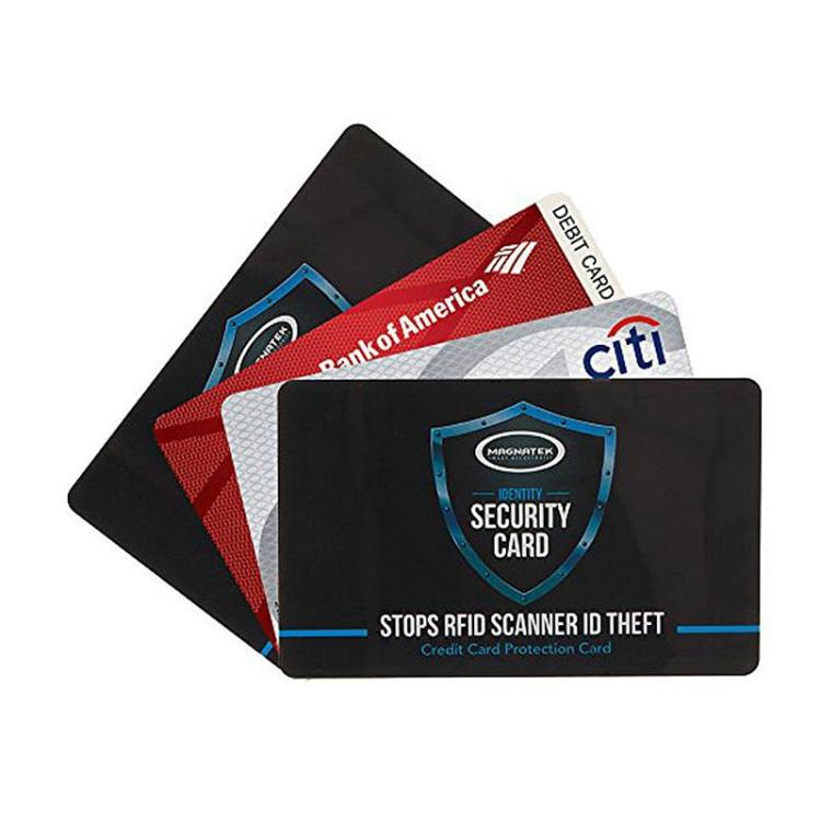0.84mm RFID Blocking Card Credit Cards Identity Scanner Guard