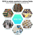 UHF RFID Tags with NXP U8 Chip, Garment Care Label — view 4