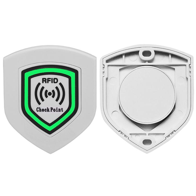 Reflective RFID Patrol Electronic NFC Tags, Size: 66x53x7.5mm