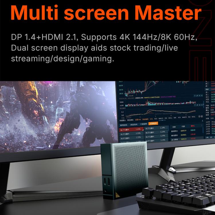 ONE-NETBOOK ONEXGPU Lite AMD Radeon RX 7600M XT 8GB Pocket Graphics Card Dock — view 11