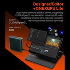 ONE-NETBOOK ONEXGPU Lite AMD Radeon RX 7600M XT 8GB Pocket Graphics Card Dock — view 14