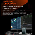 ONE-NETBOOK ONEXGPU Lite AMD Radeon RX 7600M XT 8GB Pocket Graphics Card Dock — view 16