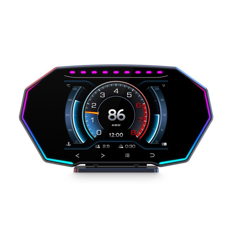 Multi-functional LCD HD OBD2 GPS Display, F11 Upgraded Version