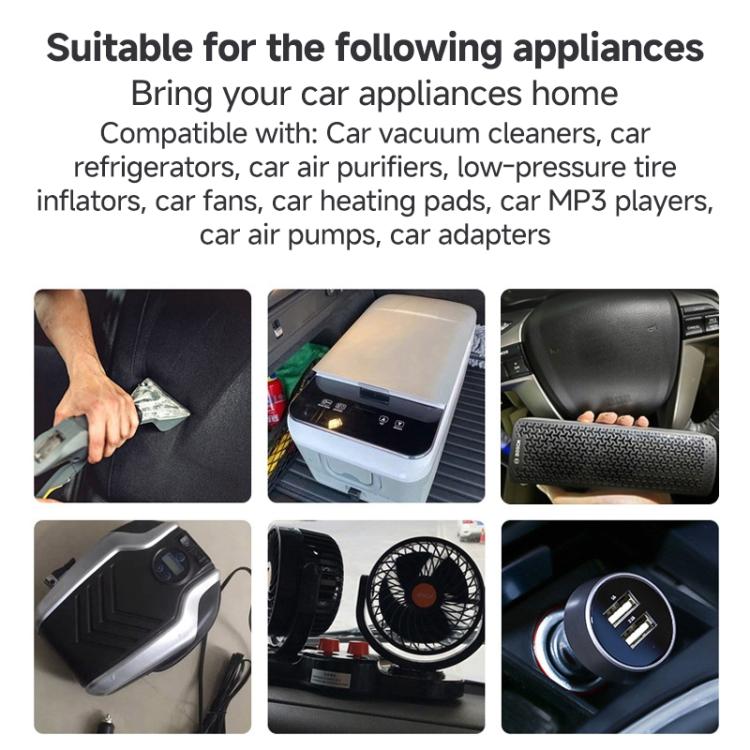 220V to 12V 20A Car to Home Converter Dedicated Inverter for Car Refrigerator