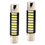 4pcs ST6-4014-9SMD 29mm B6 LED Car Make-up Mirror Light Reading Lamp