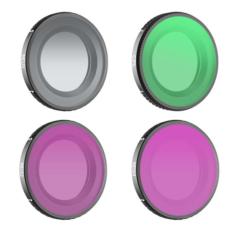 For DJI Osmo Nano Sunnylife Camera Lens Filter — 3 in 1 Mixed Filter