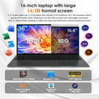 GXMO T160 16 inch Windows 11 Laptop, 16GB+512GB, AMD Ryzen 5 7430U Hexa Core Processor