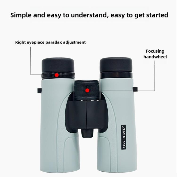 SKY ROVER Hiking Waterproof Roof Prism Handheld Binocular
