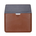 PU Leather Ultra-thin Envelope Bag Laptop Bag with Stand Function