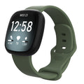 For Fitbit Versa 3 / Sense Silicone Replacement Strap Watchband