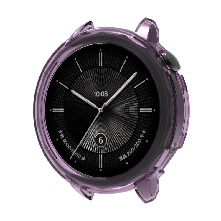 Half Coverage Hollow TPU Watch Protective Cover — Transparent