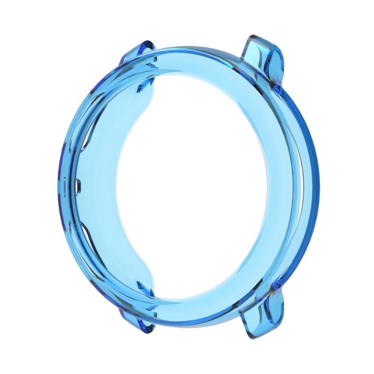 Half Coverage Hollow TPU Watch Protective Cover — Transparent Orange
