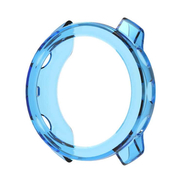 Half Coverage Hollow TPU Watch Protective Cover — Transparent Orange