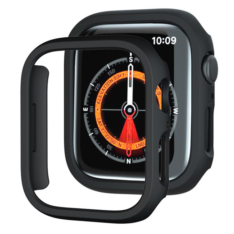 xDfind PC Frosted Hollow Half Coverage Watch Cover — Silver
